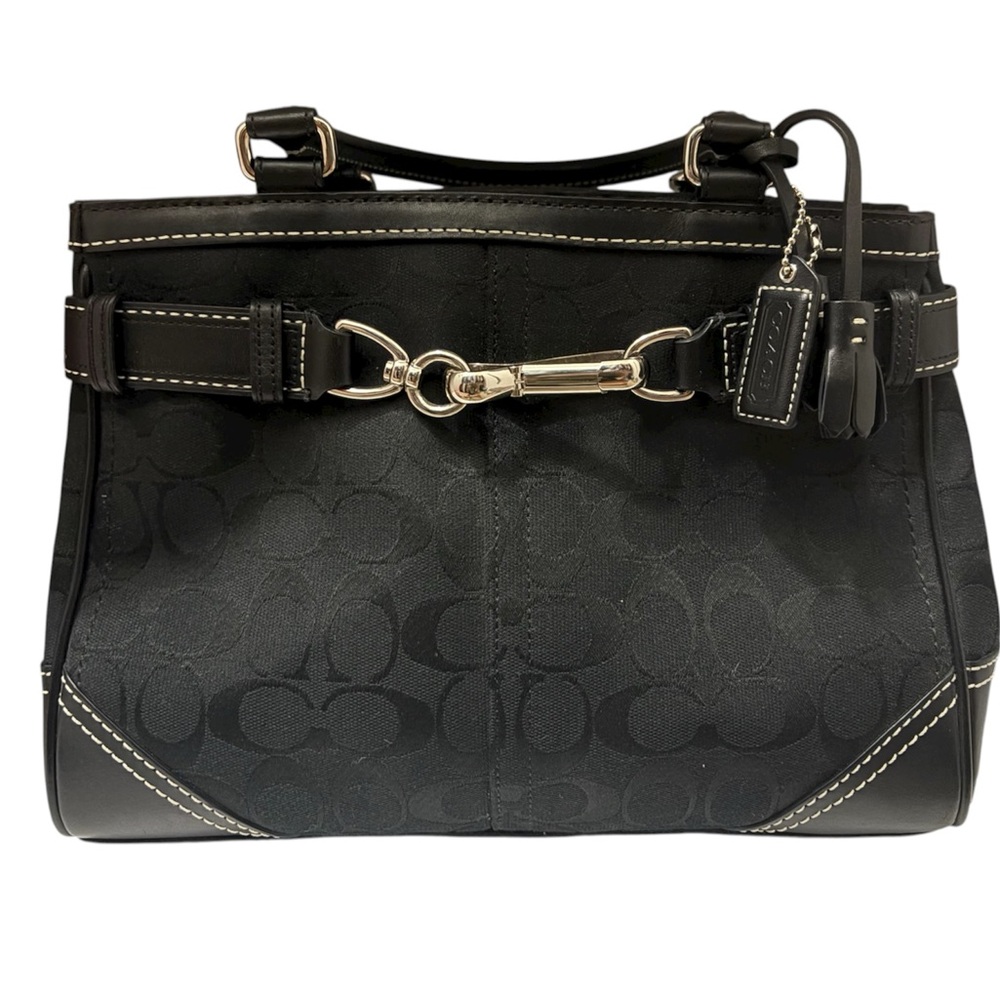 Elegant Black coach Handbag